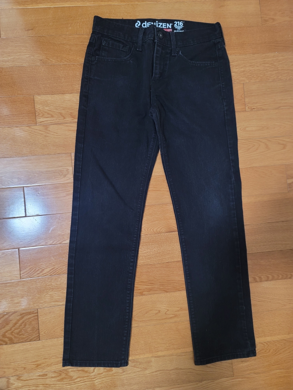 Denizen from Levi's Black Straight Men's Jeans
